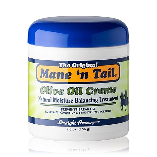 Mane 'n Tail Olive Oil Creme NATURAL MOISTURE BALANCING TREATMENT 5.5 Ounce Beauty & Personal Care Mane 'n Tail