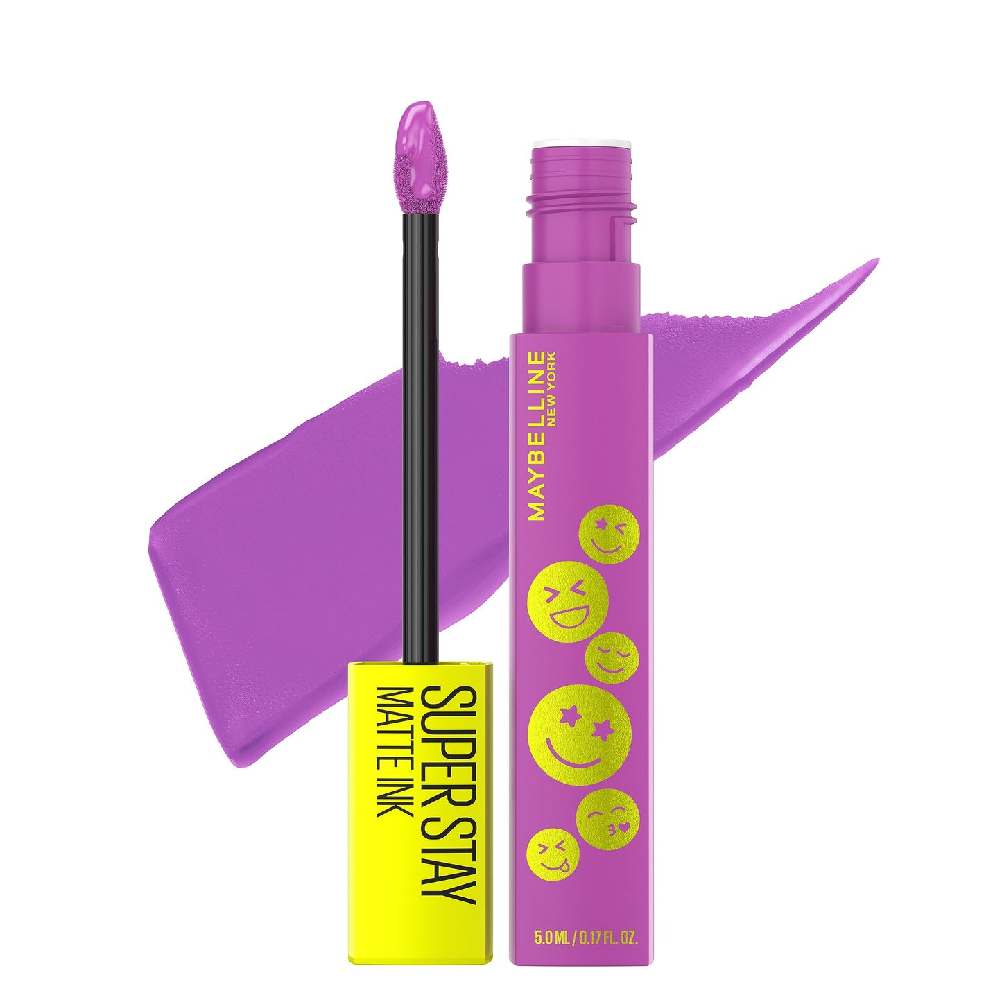 Maybelline Super Stay Matte Ink Liquid Lip Color, Moodmakers Lipstick Collection, Long Lasting, Transfer Proof Lip Makeup, Euphoric, 1 Count Beauty & Personal Care MAYBELLINE