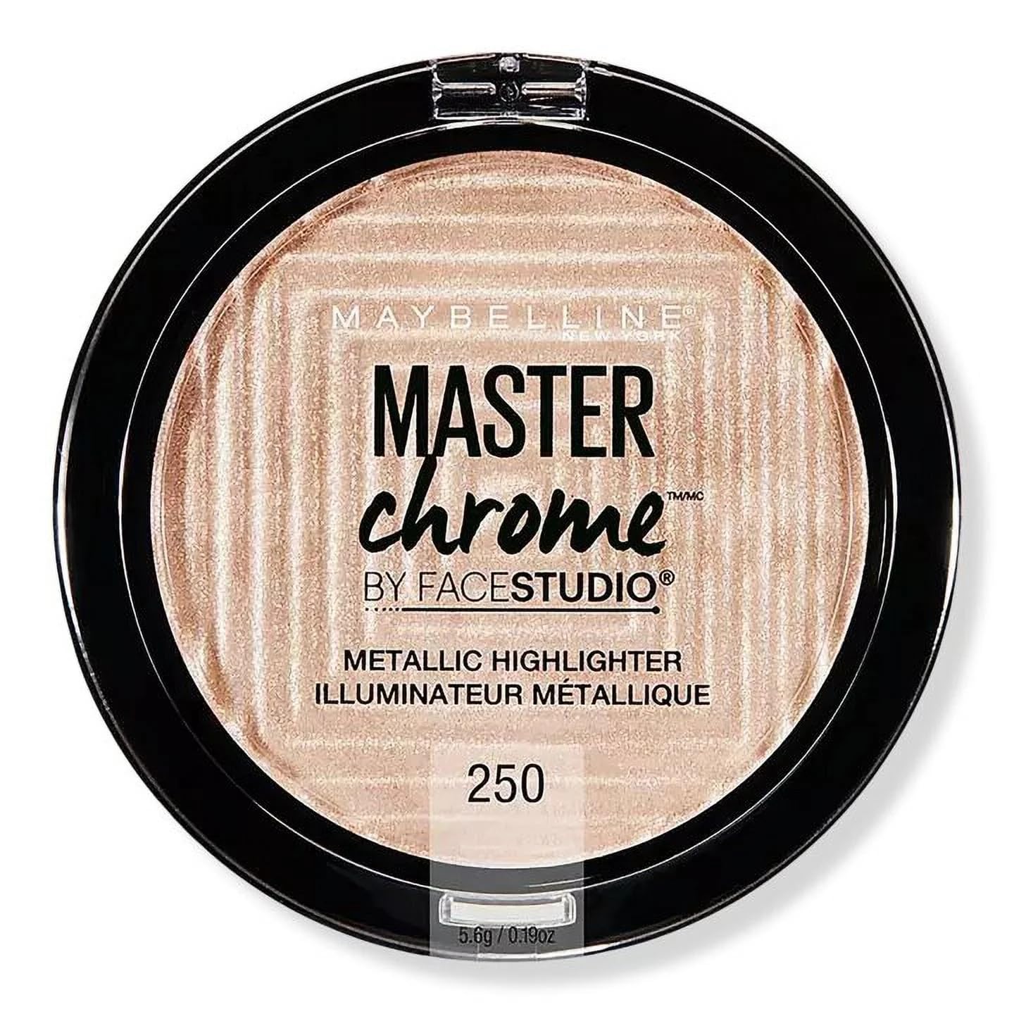 Maybelline Master Chrome Metallic Highlighter, Molten Pearl 250, 0.19 oz Beauty & Personal Care MAYBELLINE