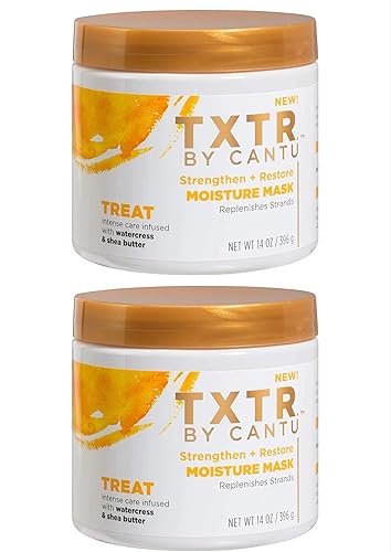 Cantu Txtr Treat Moisture Mask 14 Ounce Jar (2 Pack) Beauty & Personal Care Cantu