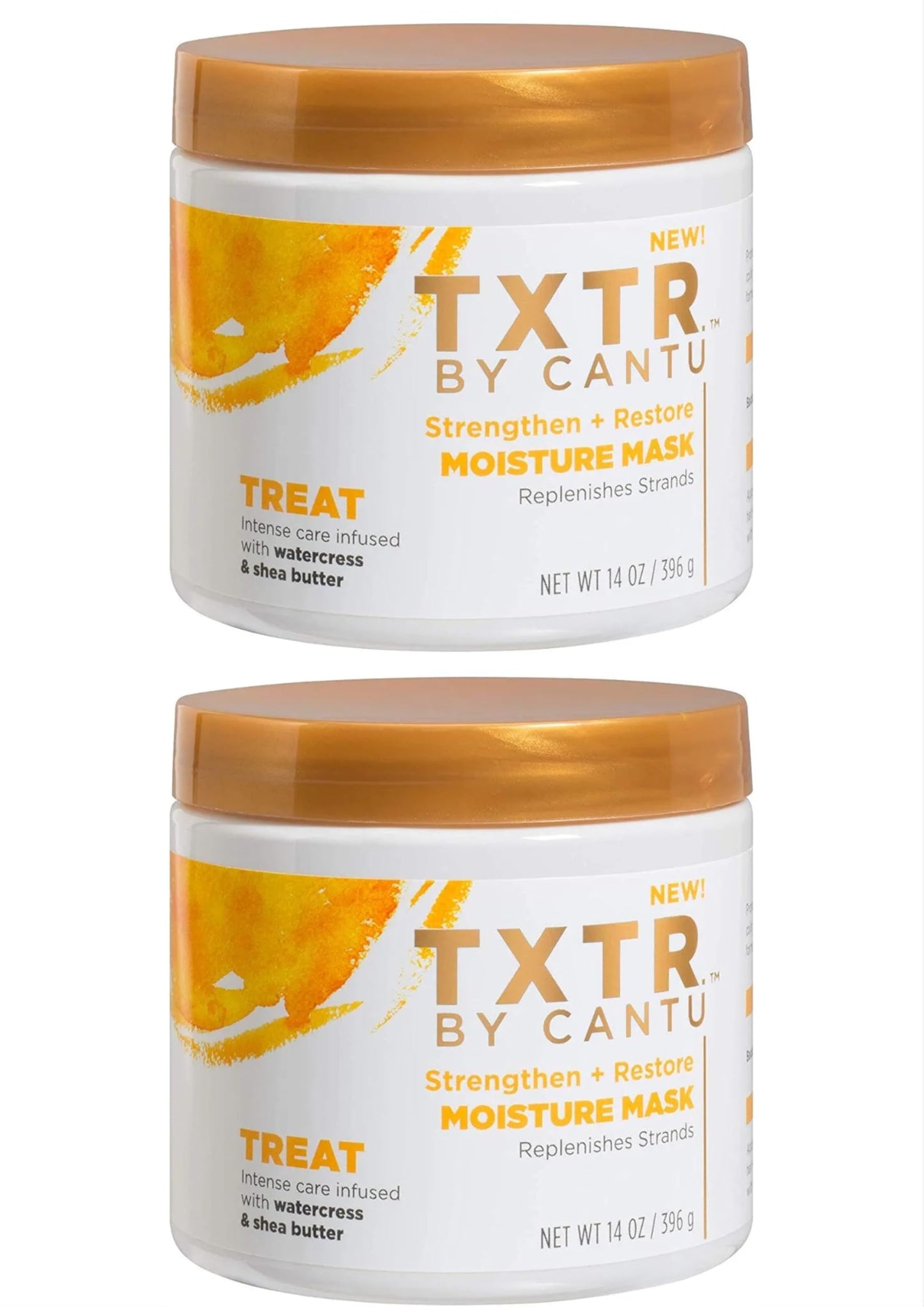 Cantu Txtr Treat Moisture Mask 14 Ounce Jar (2 Pack) Beauty & Personal Care Cantu