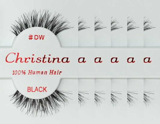 Christina 6 Pack False Eye Lashes Style DW Beauty & Personal Care Christina