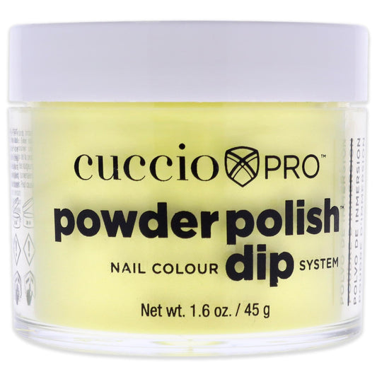 Cuccio Colour Powder Nail Polish - Lacquer For Manicure And Pedicure - Highly Pigmented Powder That Is Finely Milled - Durable Finish, Flawless Rich