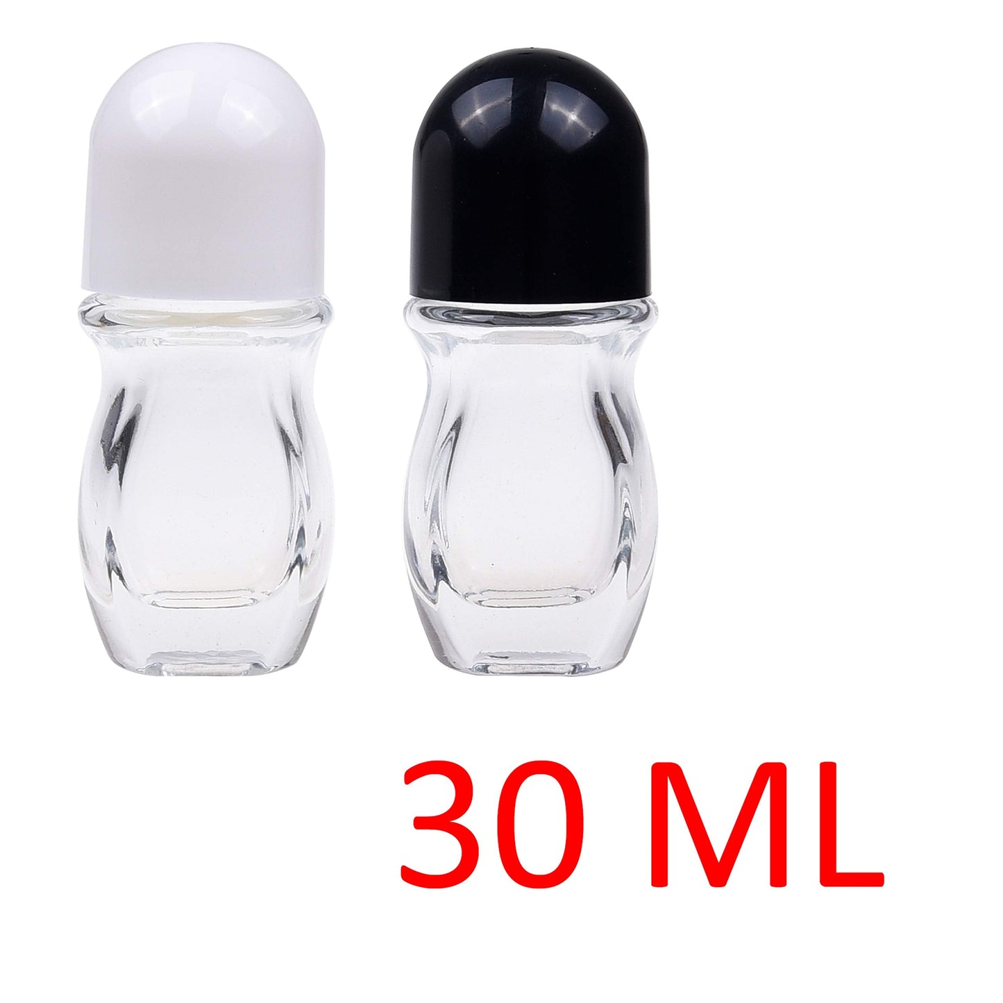 2 Pack Deodorant Glass Rollers - Empty Rollerball Bottles, Roll on Bottles for Oils, Sunscreen Roller Applicator, Essential Oil Roller Bottles Beauty & Personal Care Kare & Kind