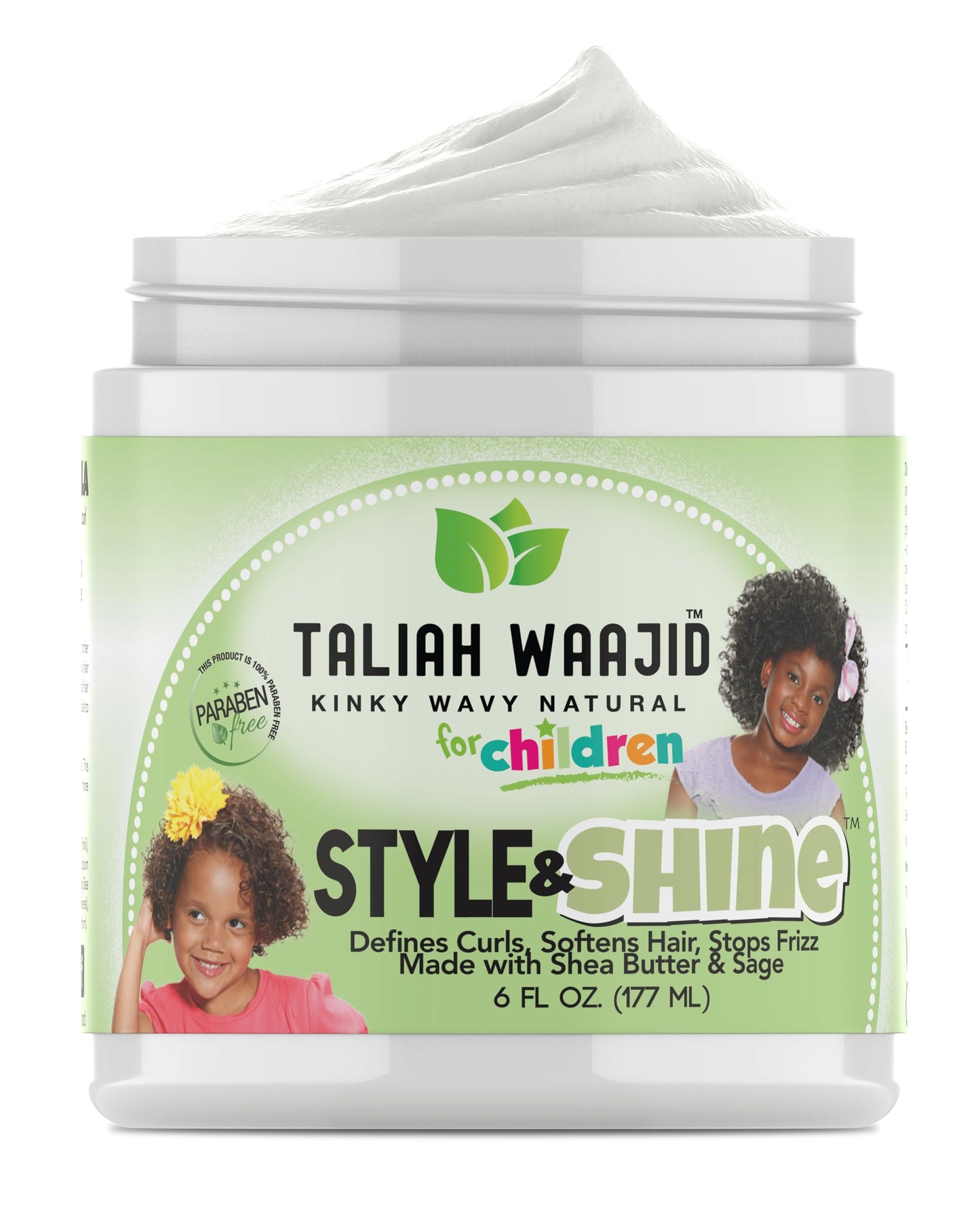 Taliah Waajid Herbal Style & Shine For Natural Hair, 6 oz (Pack of 2) Beauty & Personal Care Taliah Waajid black earth products