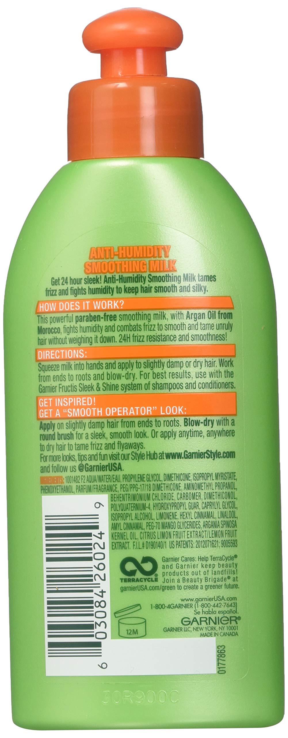 Garnier Fructis Style Anti-Humidity Smoothing Milk 5.10 oz Beauty & Personal Care Garnier