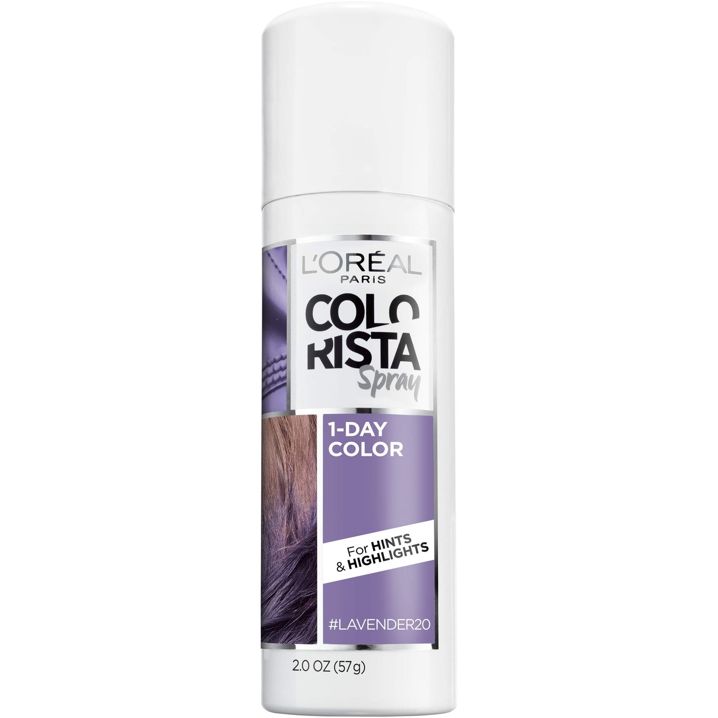 L'Oreal Paris Colorista 1-Day Temporary Hair Color Spray, Pastel Lavender, 2 Ounces Beauty & Personal Care L'Oreal Paris