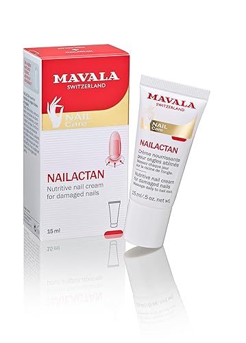 Mavala Nutritive Nail Cream Nailactan for Damaged Nails | Nail Care with Restorative Ingredients for Longer, Healthier Nails | Nail Strengthener + Beauty & Personal Care MAVALA