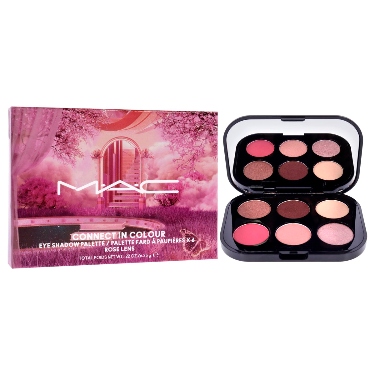 Connect In Colour Eye Shadow Palette - Rose Lens by MAC for Women - 0.22 oz Eye Shadow