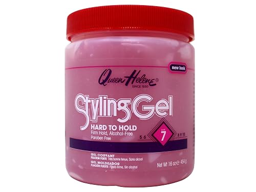Queen Helene Styling Gel, Hard To Hold, 16 Ounce [Packaging May Vary] (667769) Beauty & Personal Care Queen Helene