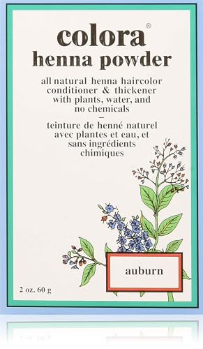 Colora Henna Powder Hair Color Auburn 2oz (3 Pack) Beauty & Personal Care Colora Henna