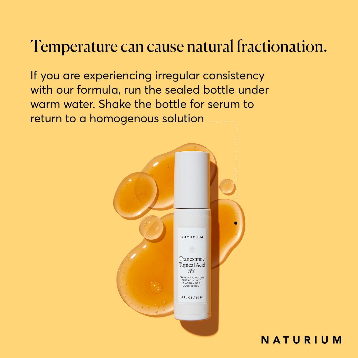 Naturium Tranexamic Topical Acid 5% Jumbo, Face & Skin Care with Kojic Acid, Niacinamide & Licorice Root, 2 oz Beauty & Personal Care Naturium