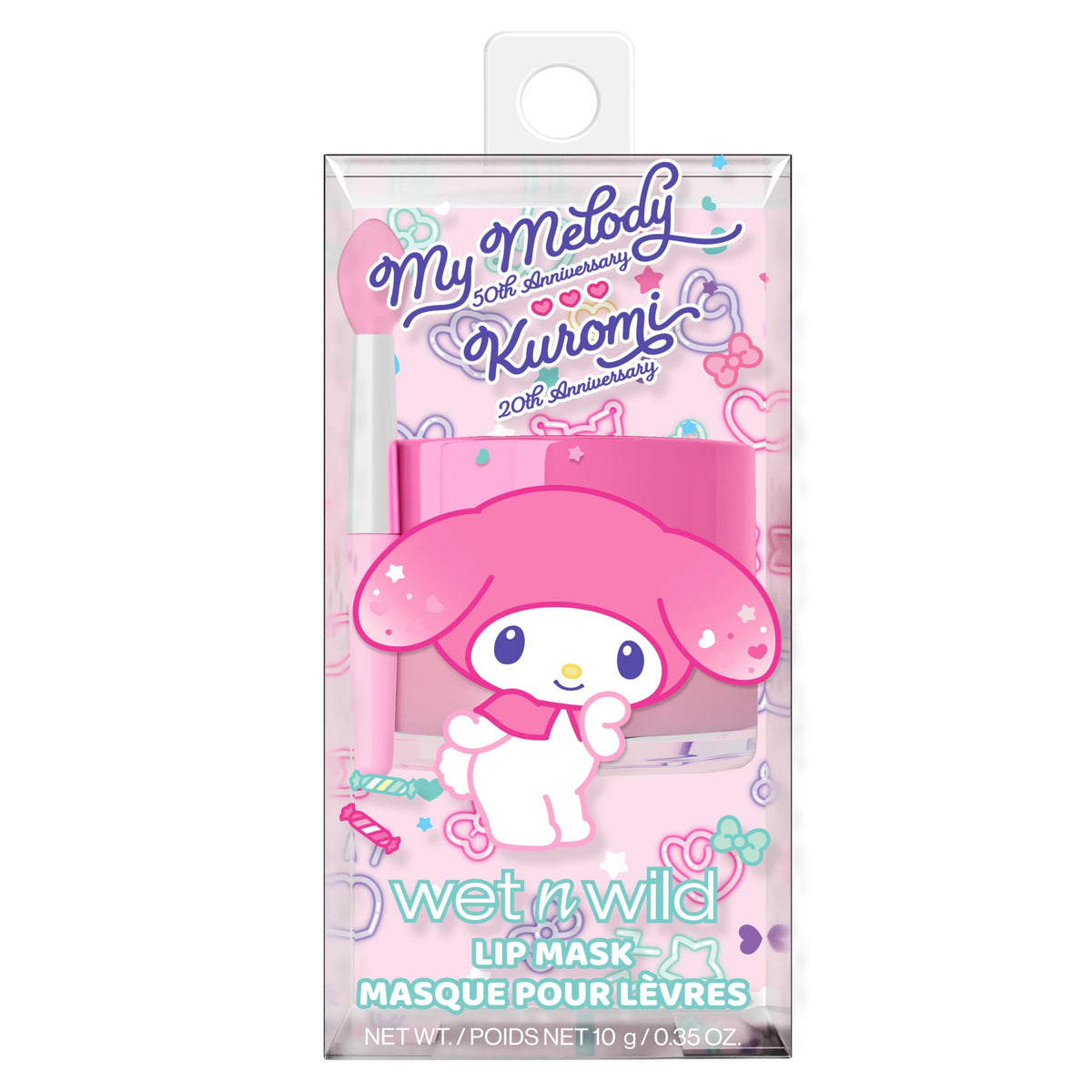 wet n wild My Melody and Kuromi Lip Mask - Hugs!