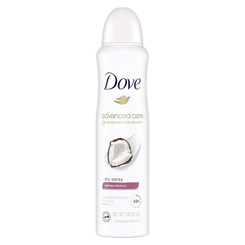 Dove Dry Spray Antiperspirant Deodorant, Caring Coconut, 3.8 Ounce Beauty & Personal Care Dove
