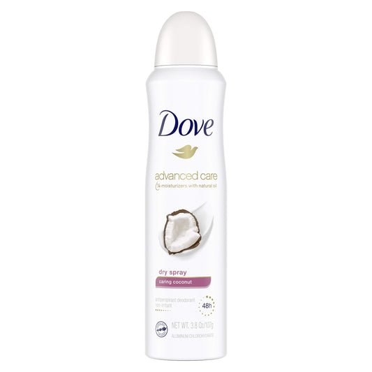 Dove Dry Spray Antiperspirant Deodorant, Caring Coconut, 3.8 Ounce Beauty & Personal Care Dove
