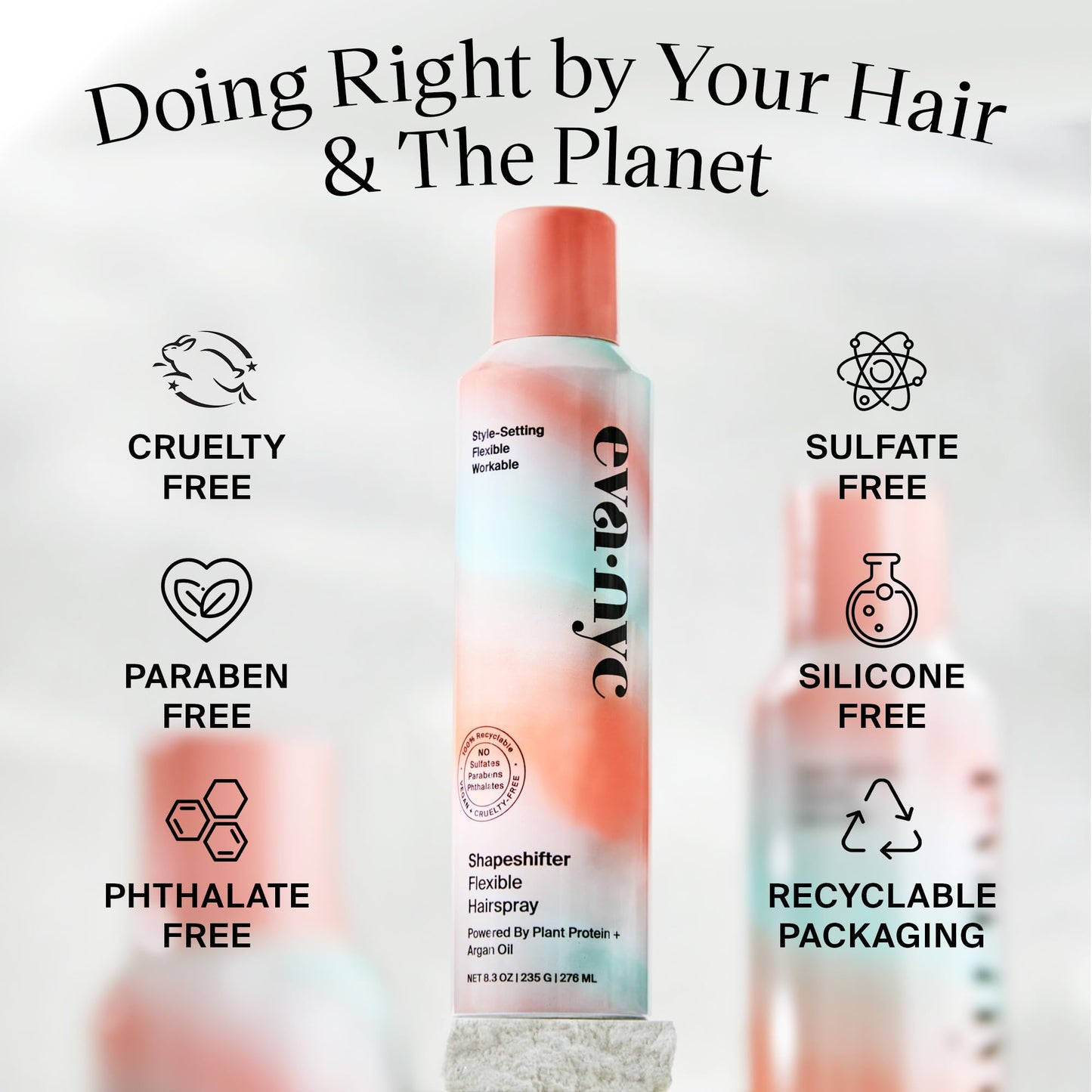Eva NYC Shapeshifter Flexible Hairspray 8.3 fl oz (8.3 oz) Beauty & Personal Care EVA·NYC