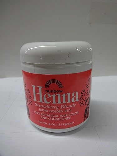 Rainbow Research Henna Hair Color and Conditioner Persian Strawberry - 4 oz Beauty & Personal Care Rainbow Research