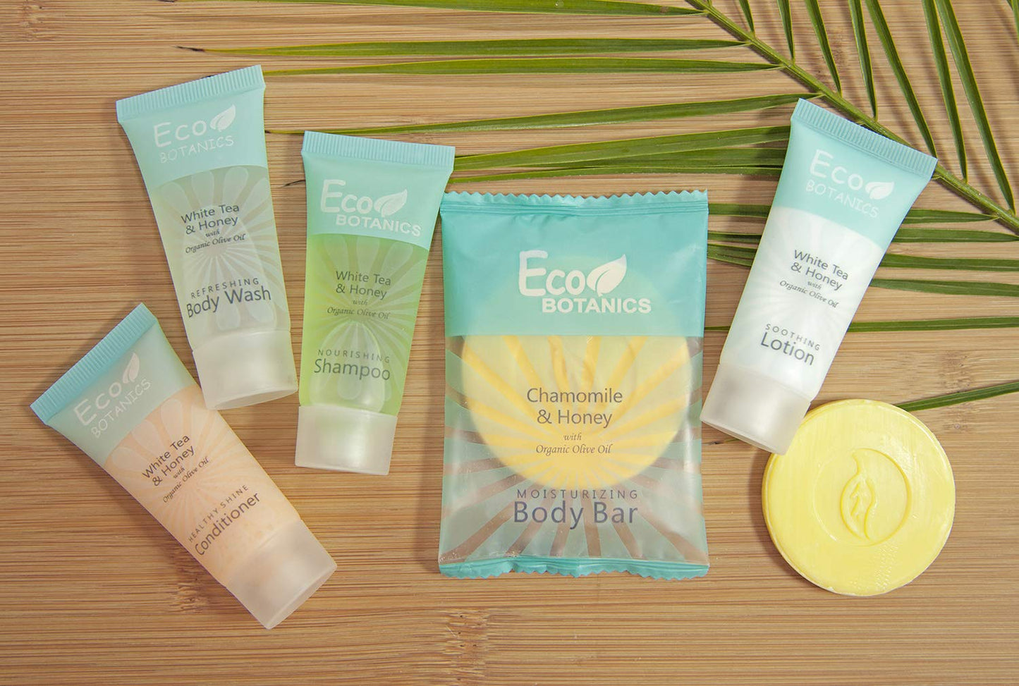 Eco Botanics Travel-Size Hotel Body Bar Soap, 25 grams (Case of 250) Beauty & Personal Care Eco Botanics