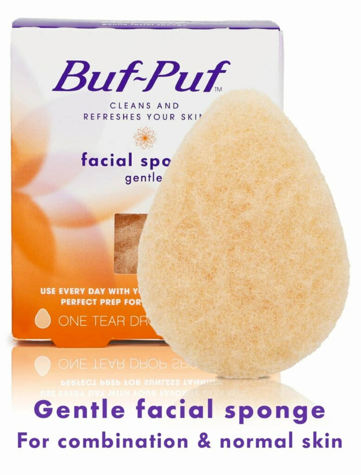 Buf-Puf Reusable All-Purpose Facial Sponge, Gentle (Pack of 6) Beauty and Personal Care Buf-Puf
