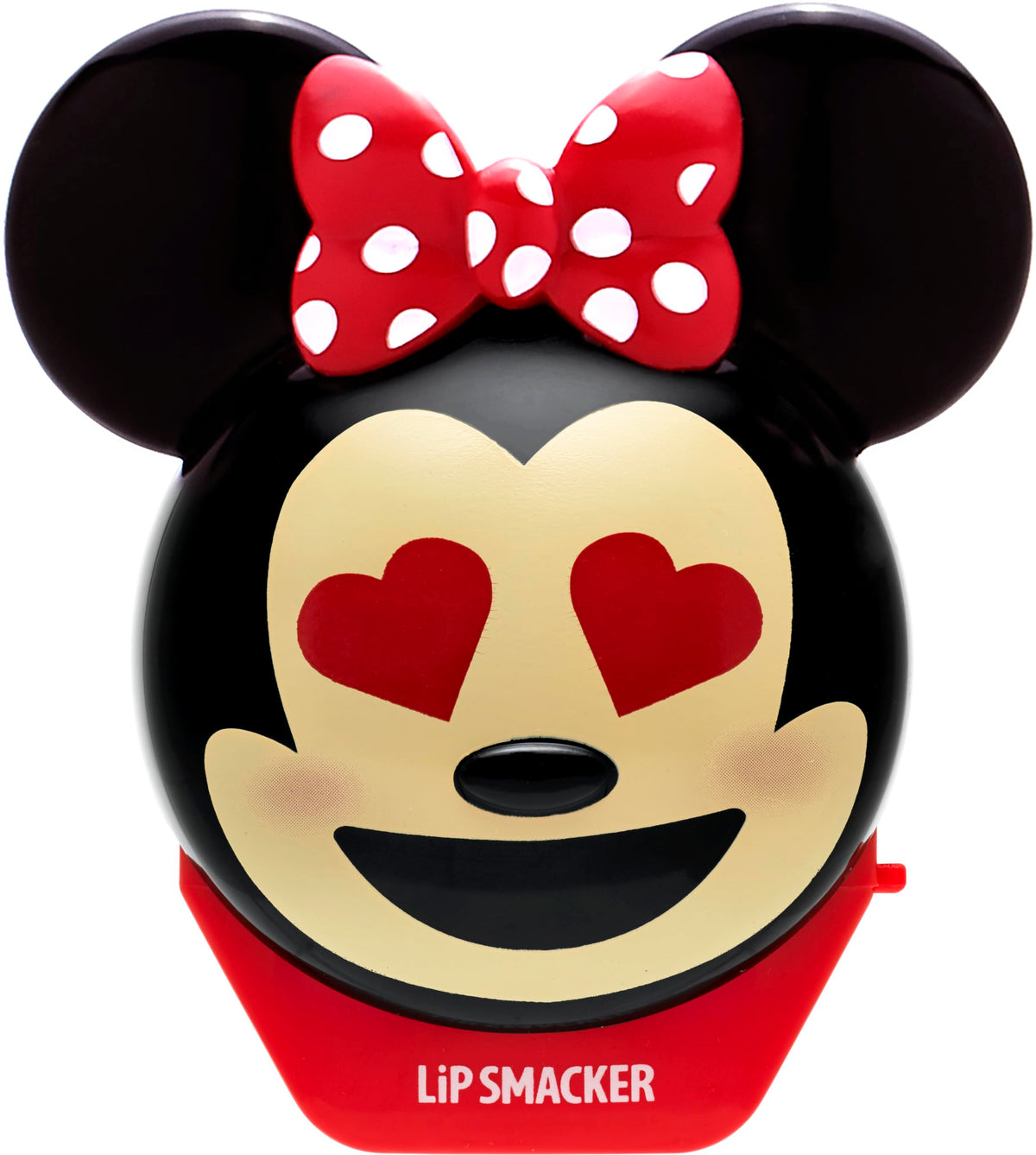Lip Smacker Disney Minnie Mouse Emoji Lip Balm, Strawberry Lemonade Flavored, Clear, For Kids Beauty & Personal Care Lip Smacker