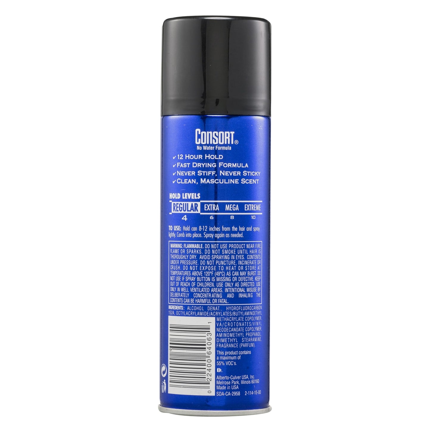 Consort For Men Hair Spray Regular Hold 8.3 oz (Pack of 12) Beauty & Personal Care Consort
