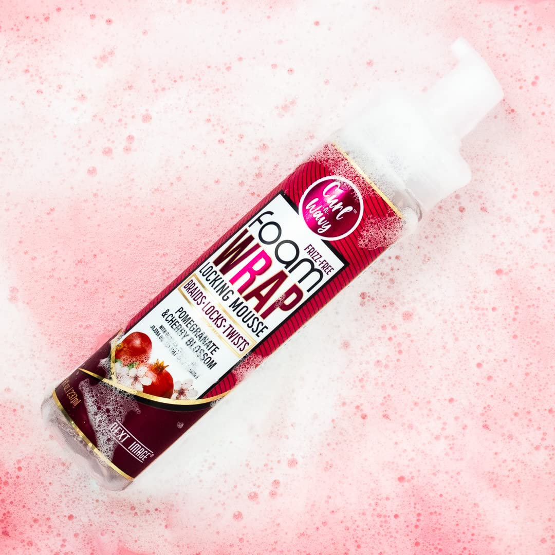NEXT IMAGE Foam Wrap Locking Mousse (Pomegranate & Cherry Blossom) Beauty & Personal Care NEXT IMAGE