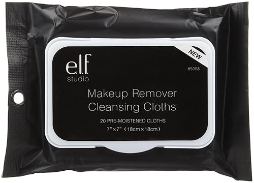 e.l.f. Makeup Remover Cleansing Cloths Pack Beauty & Personal Care e.l.f.
