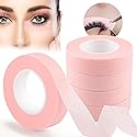 EBANKU 5 Rolls Eyelash Extensions Tape, Eye Tape for Lash Extension Breathable Micropore Fabric Tape for Eyelash Extension Supplies (9m/10 Yards) Beauty & Personal Care EBANKU