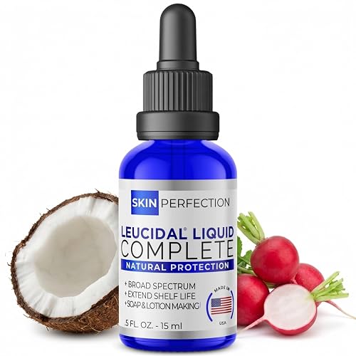 Skin Perfection Leucidal Liquid Complete - Alternative Preservative for Lotion Making with Radish Root Liquid & Coconut Extract - Leucidal Complete Beauty & Personal Care Skin Perfection
