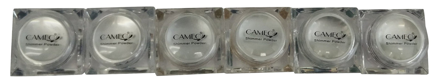 Cameo Cosmetics Body, Eyes, Face Dark Shimmer Powder Set, 6 Piece Beauty & Personal Care Cameo