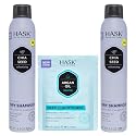 HASK Chia Seed Volumizing Dry Shampoo Duo (4.3oz-Qty 2) & Argan Oil Repairing Deep Conditioner Packette, Aluminum-Free, Sulfate-Free, Paraben-Free Beauty & Personal Care HASK