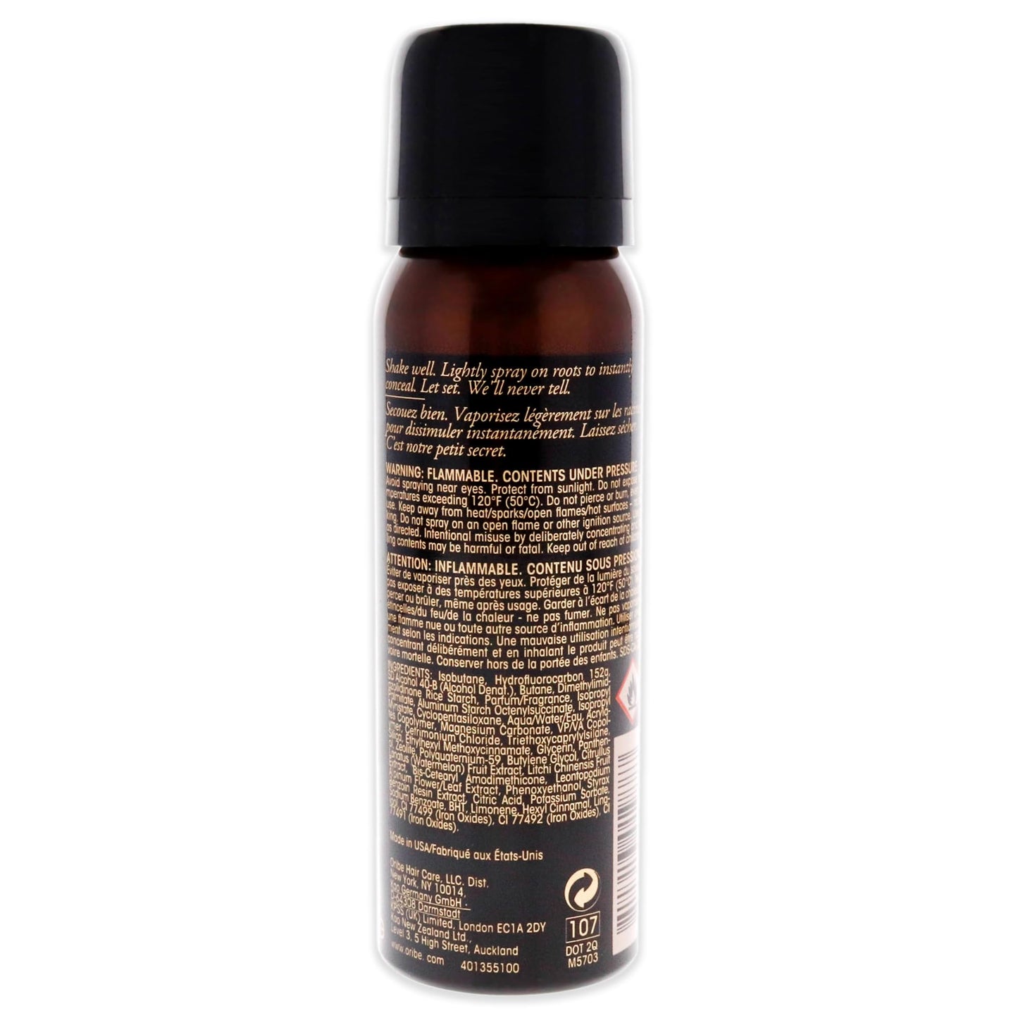 Oribe Airbrush Root Touch Up Spray - Dark Brown, 1.8 oz Beauty & Personal Care ORIBE