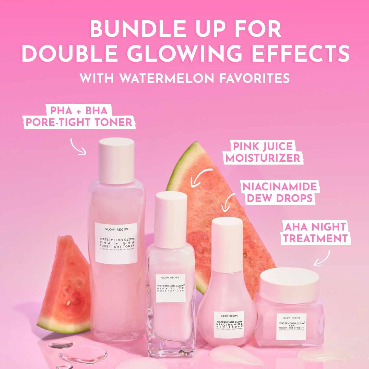 Glow Recipe Watermelon Glow AHA Night Treatment - Overnight Resurfacing Mask with AHA Complex, Hyaluronic Acid, Niacinamide & Watermelon Enzymes Beauty & Personal Care Glow Recipe