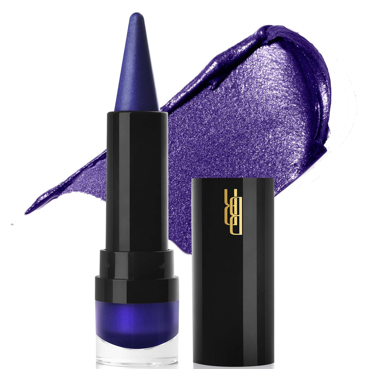Black Radiance Metalicious Metallic Lipstick Lip Sculptor Purple Reigns (Violet) Beauty & Personal Care Black Radiance