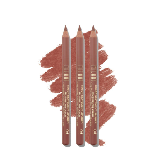 Milani Color Statement Lipliner - All Natural (0.04 Ounce) - 3 Pack of Cruelty Free Lip Liners to Define, Shape and Fill Lips Beauty & Personal Care Milani