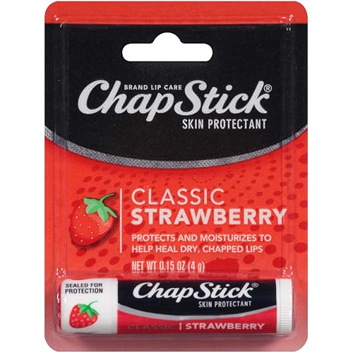 ChapStick Lip Balm Strawberry 0.15 oz (Pack of 10) Beauty & Personal Care ChapStick