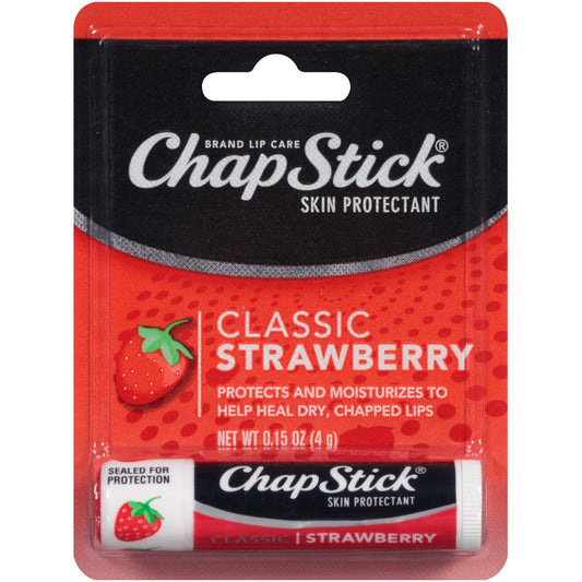 ChapStick Lip Balm Strawberry 0.15 oz (Pack of 10) Beauty & Personal Care ChapStick