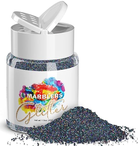 MARBLERS Holographic Glitter [Holo Galaxy] 1.5oz (42g) | Fine | Non-Toxic, Vegan, Cruelty-Free | Face, Body, Eyeshadow, Hair, Festival, Party Makeup | Beauty & Personal Care MARBLERS