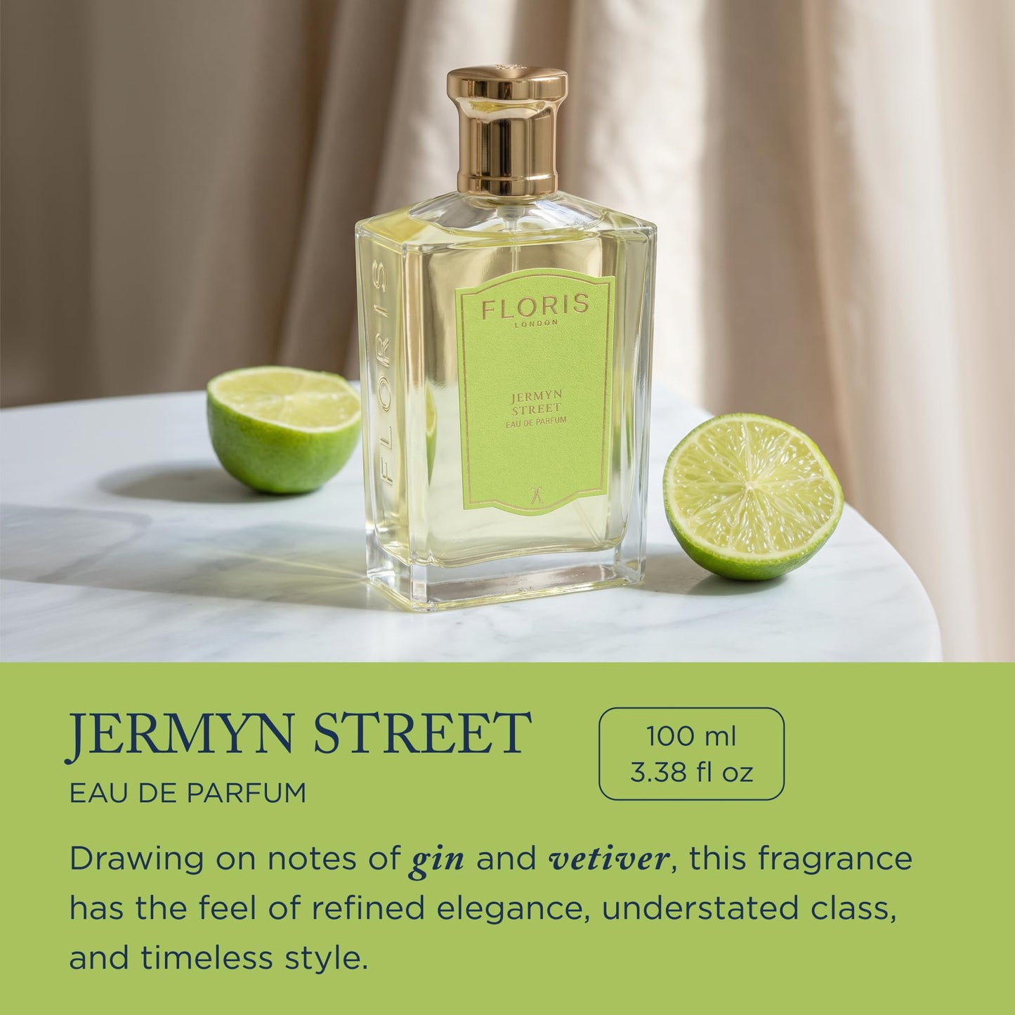 Floris London Jermyn Street Eau de Parfum Spray, 3.4 Fl Oz Beauty & Personal Care Floris