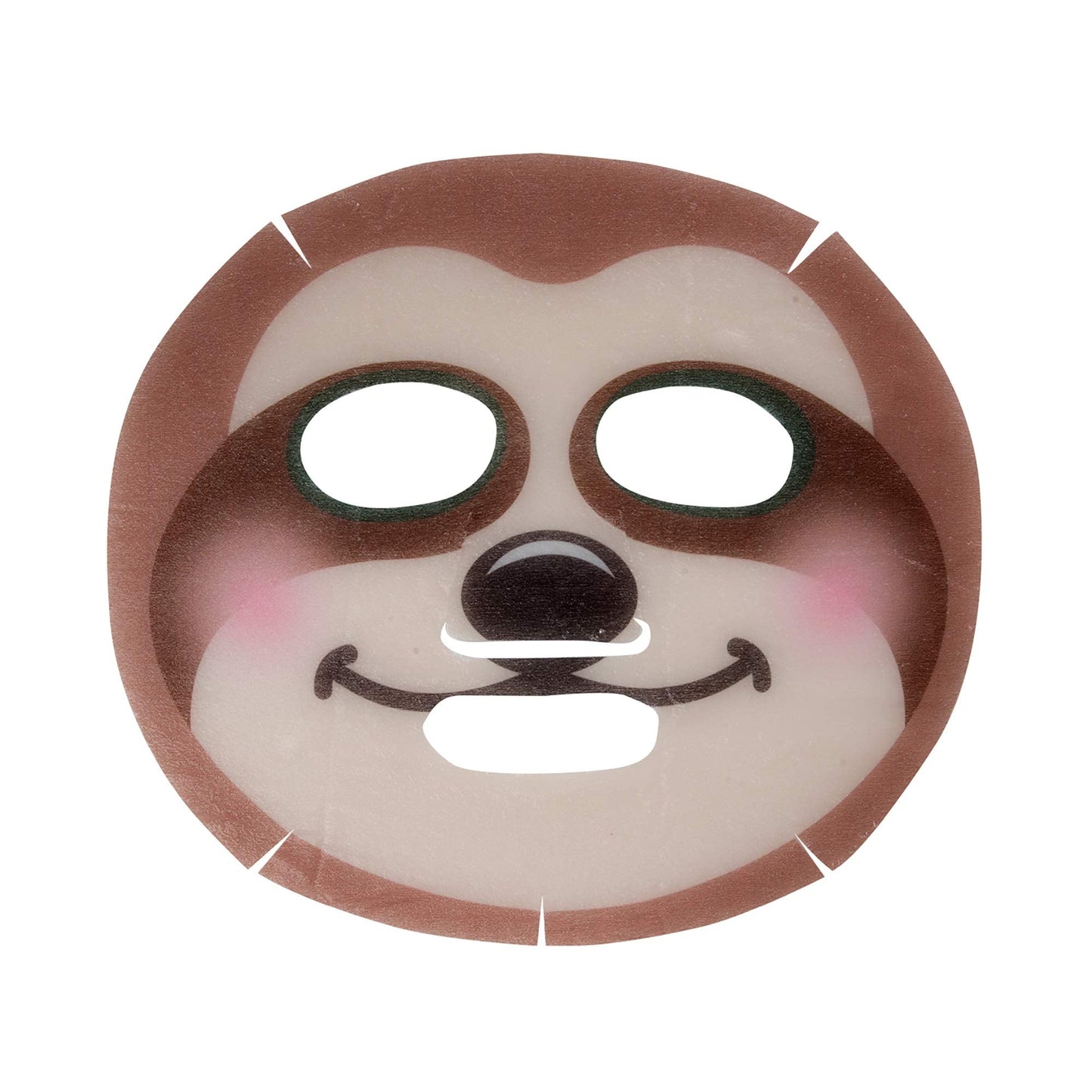 The Crème Shop Animal Sheet Mask, Korean, Hydrating, Collagen, Vitamin C, Anti-Aging - Pack of 3 (Sloth) Beauty & Personal Care The Crème Shop