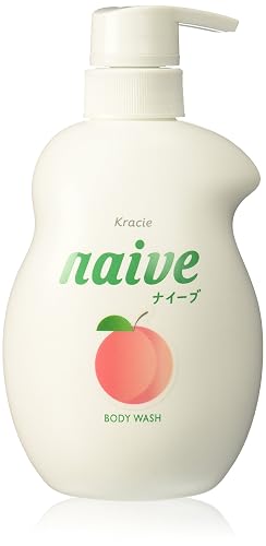 KRACIE Naive Body Pump Soap, Peach, 17.9 Ounce Beauty & Personal Care ????