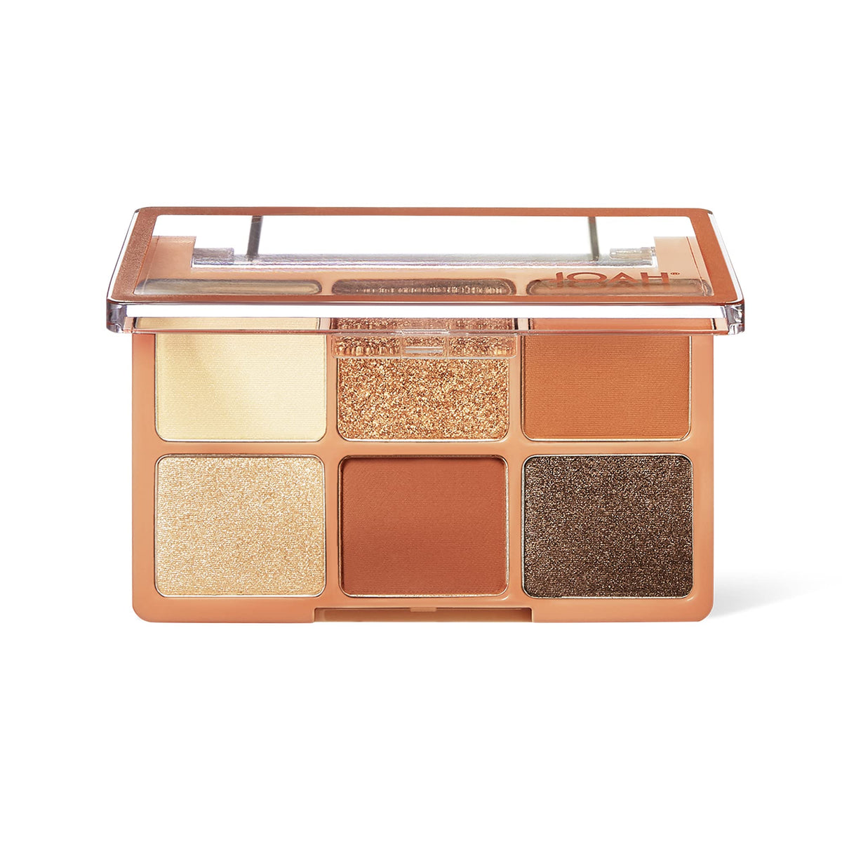 JOAH Eyeshadow Palette, Escapades Eye Makeup, 6 Shades, Richly Pigmented, Long Lasting Powder Shadow In Matte & Shimmer Finishes, Korean Beauty