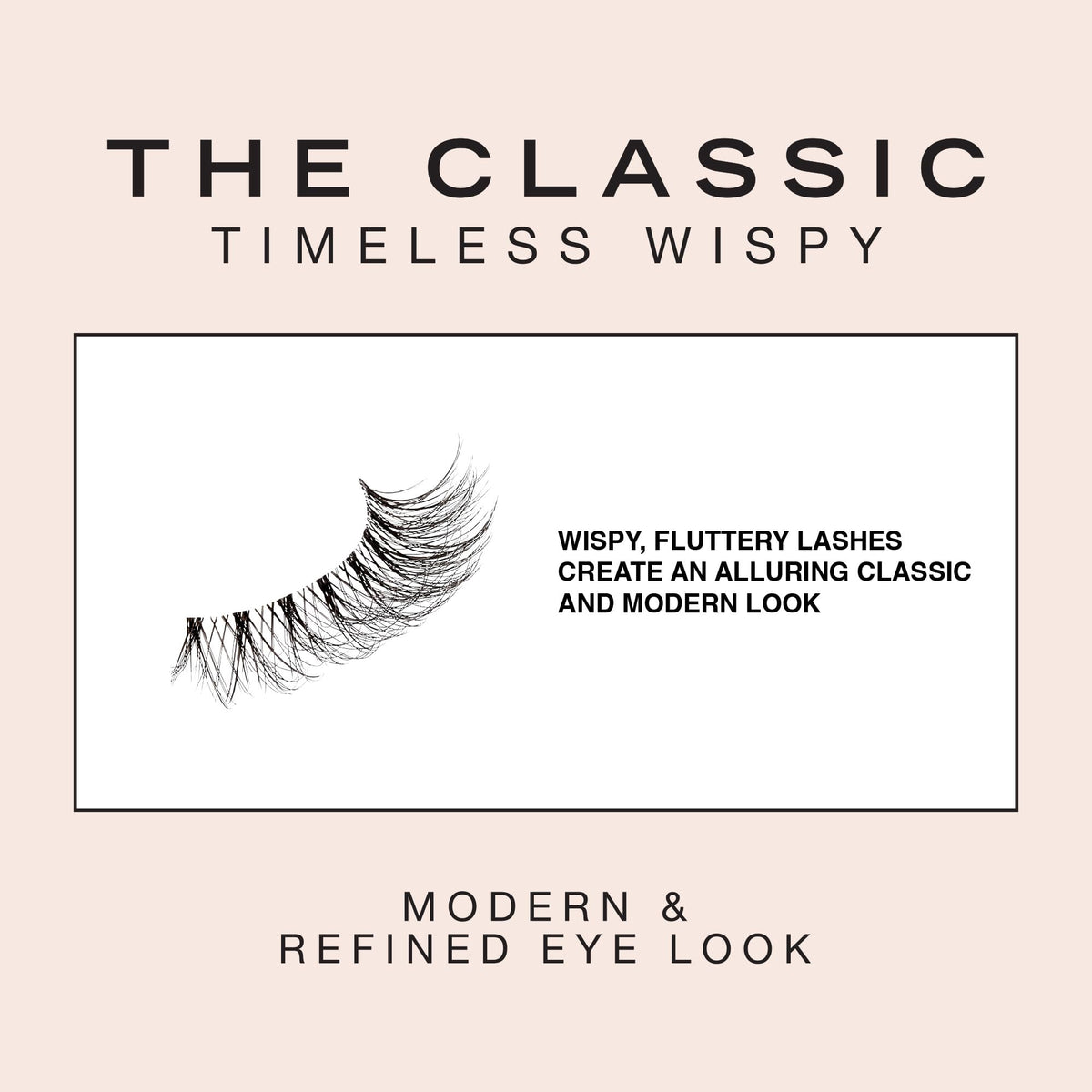 i-ENVY The Classic - Timeless Wispy Lash Extension, Modern & Redefined Eye Look, Lightweight Undetectable Clear Band for Natural Look (07) Beauty & Personal Care i•ENVY