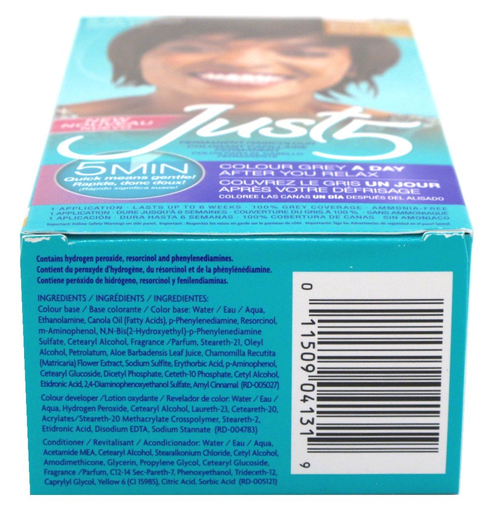 Just 5 Color Darkest Brown (6 Pack) Beauty & Personal Care Just My Style