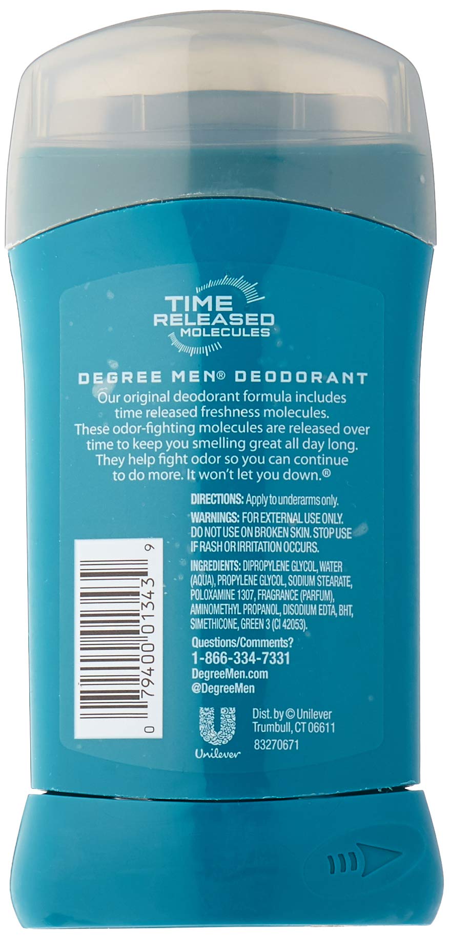Degree Men Arctic Edge Deodorant Stick 3 oz (Pack of 4) Beauty & Personal Care Degree