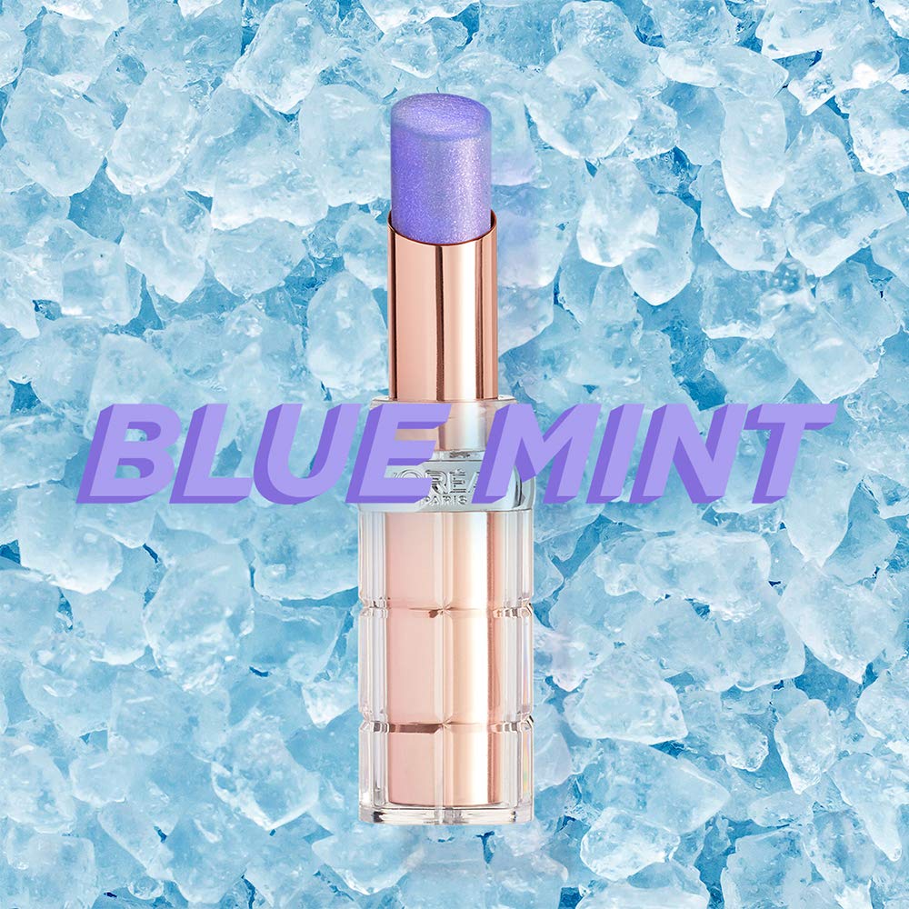 L'Oreal Paris Makeup Colour Riche Plump and Shine Lipstick, for Glossy, Radiant, Visibly Fuller Lips with an All-Day Moisturized Feel, Blut Mint