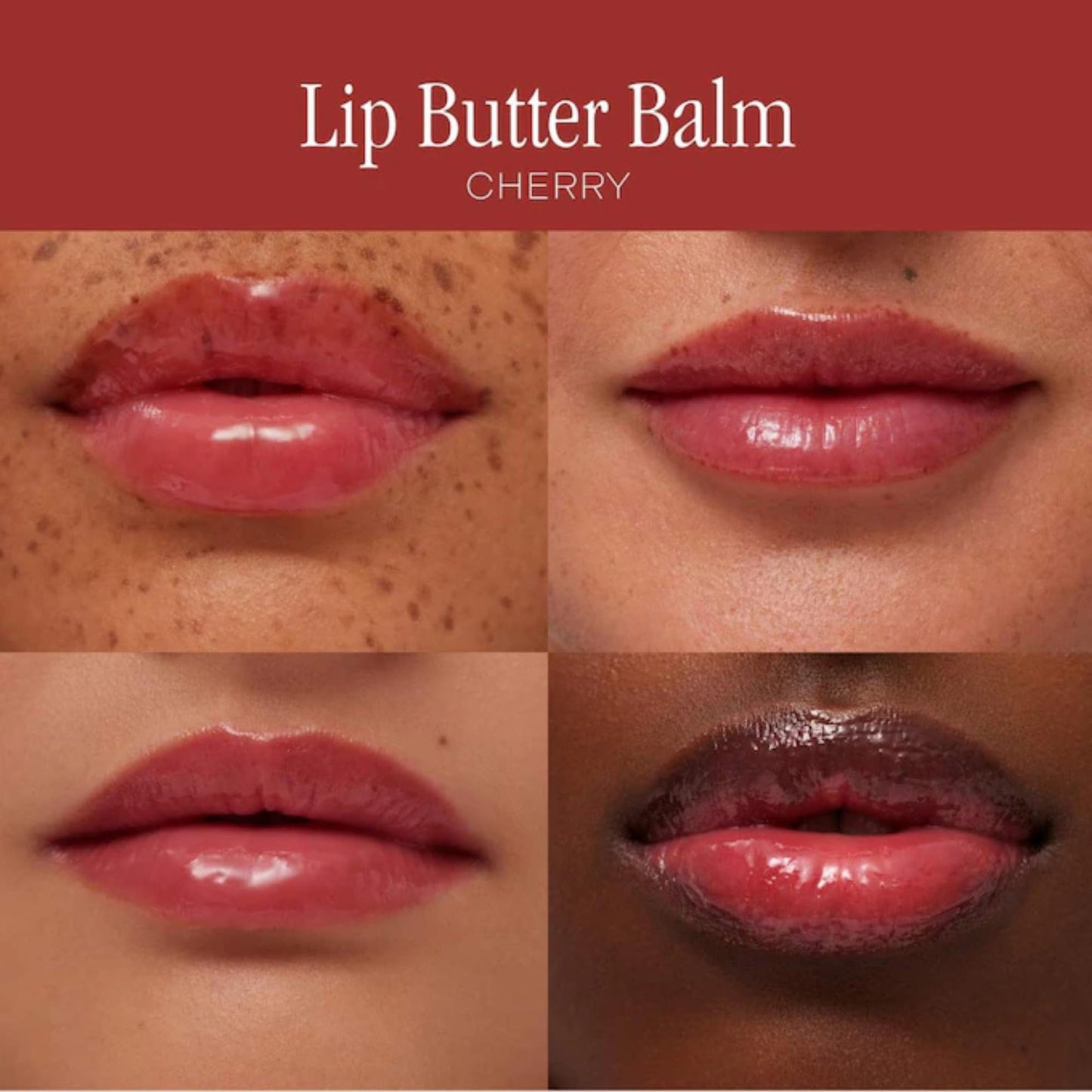 Summer Fridays Holiday Lip Butter Balm Set - Conditioning Vegan Lip Balm for Instant Moisture, Shine & Hydration - Includes Cherry, Sweet Mint & Pink Beauty and Personal Care Summer Fridays
