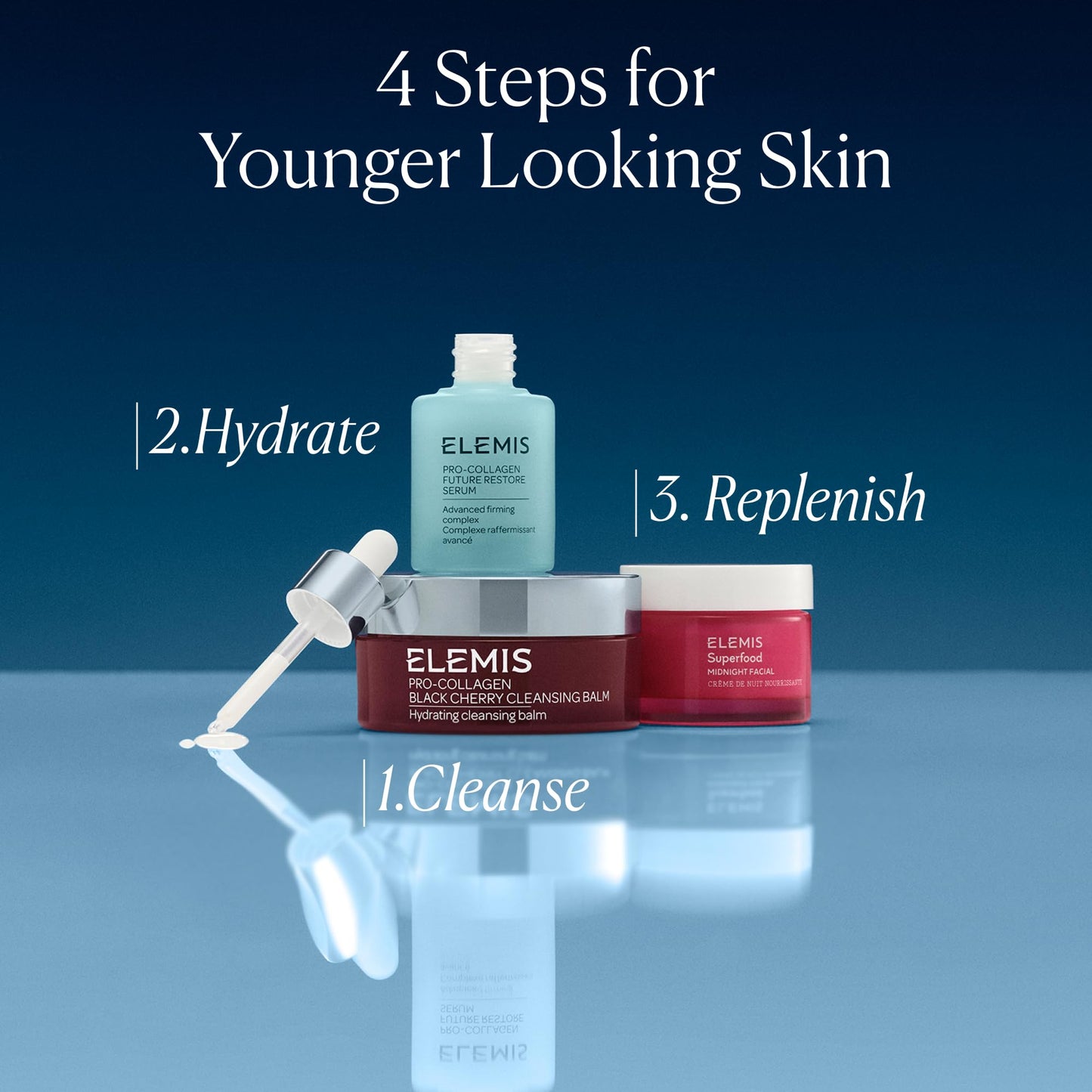 ELEMIS Superfood Midnight Facial - Lightweight Overnight Facial Cream, Prebiotic-Infused Hydrating Gel, Vitamin C Camu Camu Moisturizer, Omega Rich Beauty & Personal Care ELEMIS