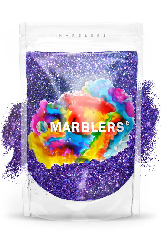 MARBLERS Twinkle Glitter [Pansy Purple] 3oz (85g) | Fine | Non-Toxic, Vegan, Cruelty-Free | Face, Body, Eyeshadow, Hair, Festival, Party Makeup | Nail Beauty & Personal Care MARBLERS