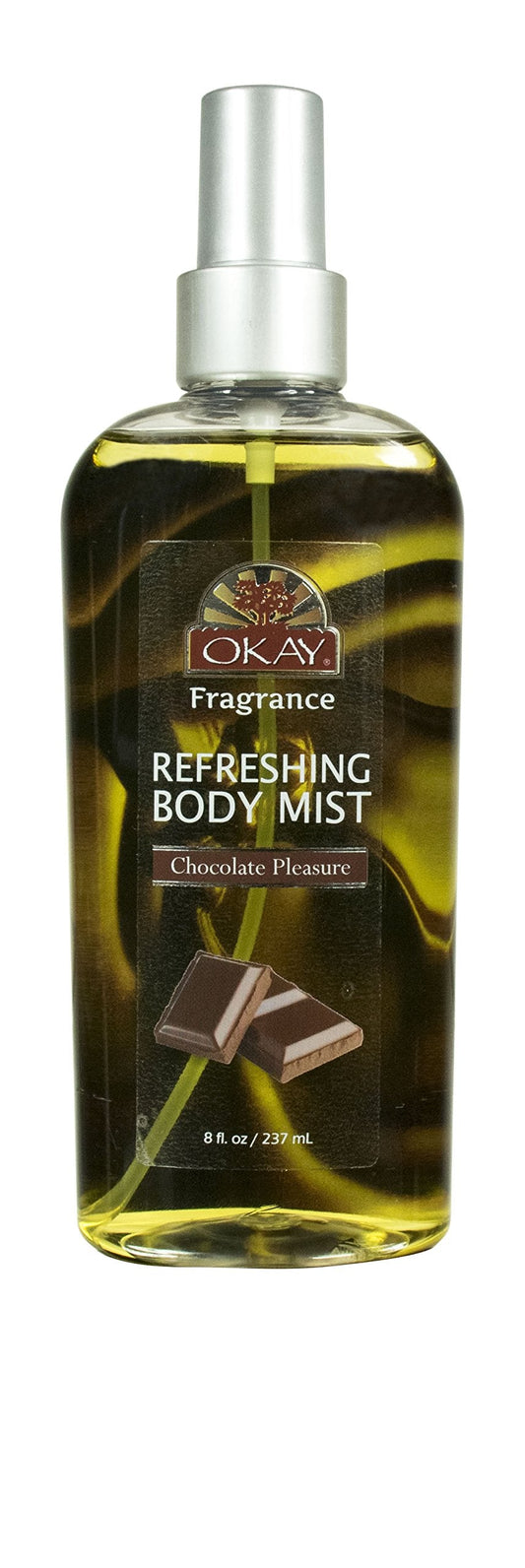 Refreshing Body Mist Chocolate Pleasure Leaves You Beautifully Scented Fully Refreshed Will Awaken Your Senses Leaving You Feeling Revitalized Beauty & Personal Care OKAY